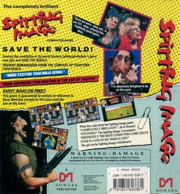 Spitting Image box cover back